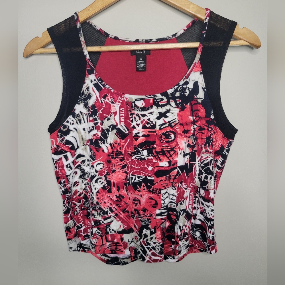 Graphic Print Tank Top